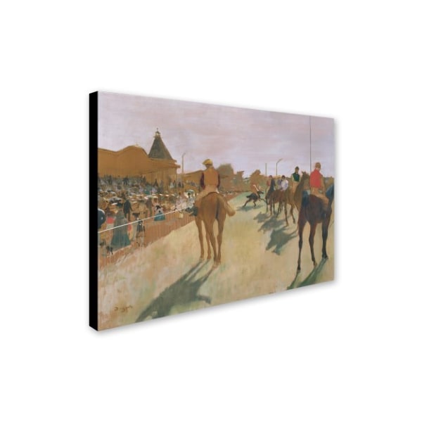 Edgar Degas 'The Parade, 1866' Canvas Art,18x24